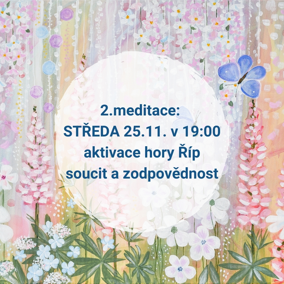 2. meditace: Soucit a zodpovědnost