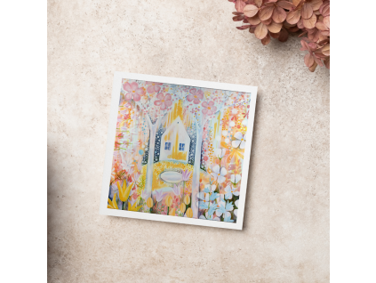 Moje mala vlast tvorime srdcem irena kovarova feng shui obraz obrazek 21x21cm (11)