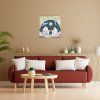 Dům kde bydlí láska zima 60x60 feng shui obrazy druzstvo tvorime srdcem feng shui darky obrazy (106)