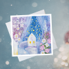 eshop grafika malé obrázky VÁNOČNÍ KOLEKCE zimni sneni o letnich kvetech tvorime srdcem irena kovarova feng shui obraz obrazek 21x21cm (5)