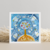 Pani Zima vypravi tvorime srdcem irena kovarova feng shui obraz obrazek 21x21cm (13)