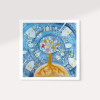 Pani Zima vypravi tvorime srdcem irena kovarova feng shui obraz obrazek 21x21cm (4)