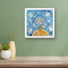 Pani Zima vypravi tvorime srdcem irena kovarova feng shui obraz obrazek 21x21cm (5)