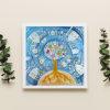 Pani Zima vypravi tvorime srdcem irena kovarova feng shui obraz obrazek 21x21cm (8)