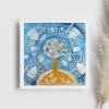 Pani Zima vypravi tvorime srdcem irena kovarova feng shui obraz obrazek 21x21cm (9)