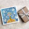 Pani Zima vypravi tvorime srdcem irena kovarova feng shui obraz obrazek 21x21cm (2)