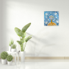 Pani Zima vypravi Platno na vnitrnim ramu tvorime srdcem irena kovarova feng shui obraz platno 60x60cm (11)