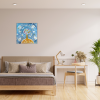 Pani Zima vypravi Platno na vnitrnim ramu tvorime srdcem irena kovarova feng shui obraz platno 60x60cm (12)