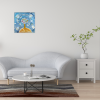 Pani Zima vypravi Platno na vnitrnim ramu tvorime srdcem irena kovarova feng shui obraz platno 60x60cm (15)