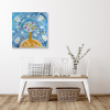Pani Zima vypravi Platno na vnitrnim ramu tvorime srdcem irena kovarova feng shui obraz platno 60x60cm (3)