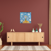 Pani Zima vypravi Platno na vnitrnim ramu tvorime srdcem irena kovarova feng shui obraz platno 60x60cm (6)