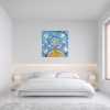 Pani Zima vypravi Platno na vnitrnim ramu tvorime srdcem irena kovarova feng shui obraz platno 90x90cm (11)