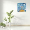 Pani Zima vypravi Platno na vnitrnim ramu tvorime srdcem irena kovarova feng shui obraz platno 90x90cm (12)