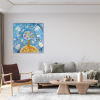 Pani Zima vypravi Platno na vnitrnim ramu tvorime srdcem irena kovarova feng shui obraz platno 90x90cm (8)
