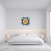 Velesova noc Platno na vnitrnim ramu tvorime srdcem irena kovarova feng shui obraz platno 60x60cm (9)
