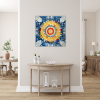Velesova noc Platno na vnitrnim ramu tvorime srdcem irena kovarova feng shui obraz platno 80x80cm (3)