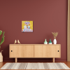 Vesele Vanoce Platno na vnitrnim ramu tvorime srdcem irena kovarova feng shui obraz platno 40x40cm (11)