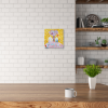 Vesele Vanoce Platno na vnitrnim ramu tvorime srdcem irena kovarova feng shui obraz platno 40x40cm (13)