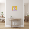 Vesele Vanoce Platno na vnitrnim ramu tvorime srdcem irena kovarova feng shui obraz platno 40x40cm (4)