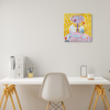 Vesele Vanoce Platno na vnitrnim ramu tvorime srdcem irena kovarova feng shui obraz platno 40x40cm (9)