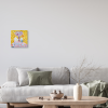 Vesele Vanoce Platno na vnitrnim ramu tvorime srdcem irena kovarova feng shui obraz platno 40x40cm (10)