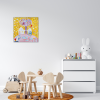 Vesele Vanoce Platno na vnitrnim ramu tvorime srdcem irena kovarova feng shui obraz platno 60x60cm (14)