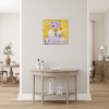 Vesele Vanoce Platno na vnitrnim ramu tvorime srdcem irena kovarova feng shui obraz platno 60x60cm (5)