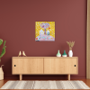 Vesele Vanoce Platno na vnitrnim ramu tvorime srdcem irena kovarova feng shui obraz platno 60x60cm (6)