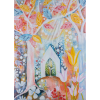 Seminko Platno na vnitrnim ramu tvorime srdcem irena kovarova feng shui obraz platno 50x70cm