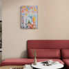 Seminko Platno na vnitrnim ramu tvorime srdcem irena kovarova feng shui obraz platno 50x70cm (7)