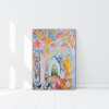 Seminko Platno na vnitrnim ramu tvorime srdcem irena kovarova feng shui obraz platno 50x70cm