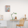 Seminko Platno na vnitrnim ramu tvorime srdcem irena kovarova feng shui obraz platno 30x40cm (2)